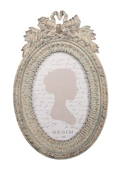 Clayre &amp; Eef Ramka w kolorze złotym na zdjęcia - 15 x 23 cm ze sklepu Limango Polska w kategorii Ramki na zdjęcia - zdjęcie 188403271