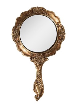 Clayre &amp; Eef Lusterko w kolorze złotym - wys. 18 cm ze sklepu Limango Polska w kategorii Lustra - zdjęcie 188403273