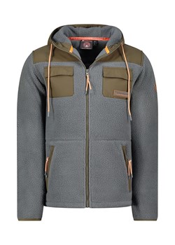 Canadian Peak Kurtka polarowa "Toulouseak" w kolorze oliwkowo-szarym ze sklepu Limango Polska w kategorii Bluzy męskie - zdjęcie 188403321