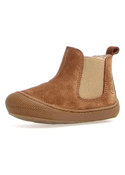 Naturino Skórzane botki "Sally" w kolorze brązowym ze sklepu Limango Polska w kategorii Buty zimowe dziecięce - zdjęcie 188403452