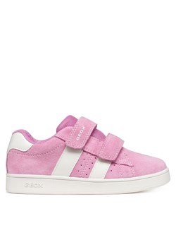 Sneakersy Geox J Eclyper Girl J45LRA 022BC C8241 M Różowy ze sklepu eobuwie.pl w kategorii Buty sportowe dziecięce - zdjęcie 188403550