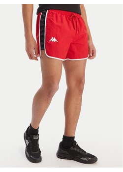 Kappa Szorty kąpielowe Banda Cali 304S6G0 Czerwony Regular Fit ze sklepu MODIVO w kategorii Kąpielówki - zdjęcie 188403611