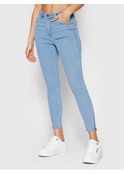 Lee Jeansy Scarlett L31BTVZB 112145019 Niebieski Skinny Fit ze sklepu MODIVO w kategorii Jeansy damskie - zdjęcie 188403614