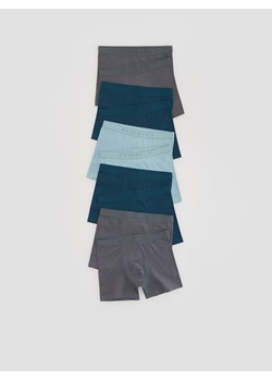 Reserved - Bawełniane bokserki 10 pack - ciemnoszary ze sklepu Reserved w kategorii Majtki dziecięce - zdjęcie 188404180