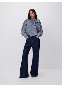 Reserved - Jeansy flare - granatowy ze sklepu Reserved w kategorii Jeansy damskie - zdjęcie 188404293