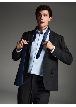 Reserved - Wąski krawat - granatowy ze sklepu Reserved w kategorii Krawaty - zdjęcie 188404392