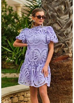 Fioletowa Sukienka Amathinna ze sklepu renee.pl w kategorii Sukienki - zdjęcie 188404783