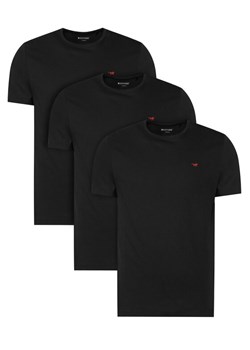 Mustang Komplet t-shirtów 1017076 Czarny Regular Fit ze sklepu MODIVO w kategorii T-shirty męskie - zdjęcie 188405043