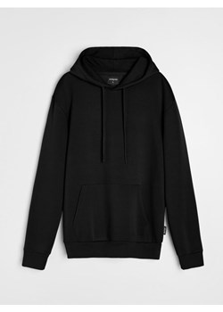 Sinsay - Bluza hoodie basic - czarny ze sklepu Sinsay w kategorii Bluzy męskie - zdjęcie 188406180