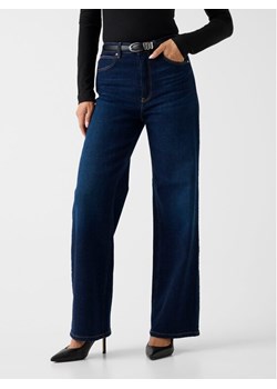 Guess Jeansy W6RA1A D6881 Granatowy Wide Leg ze sklepu MODIVO w kategorii Jeansy damskie - zdjęcie 188406663