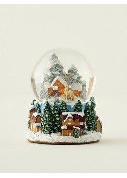 BELLA MAISON Kula śnieżna ze wzorem - wys. 15 x Ø 11 cm ze sklepu Limango Polska w kategorii Dekoracje bożonarodzeniowe - zdjęcie 188407274