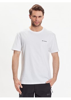 Columbia T-Shirt Basic Logo 1680053 Biały Regular Fit ze sklepu MODIVO w kategorii T-shirty męskie - zdjęcie 188407584