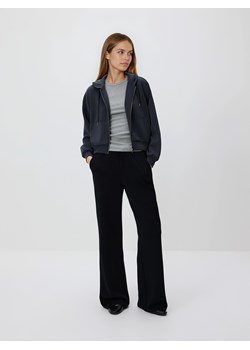 Reserved - Spodnie dresowe long leg - czarny ze sklepu Reserved w kategorii Spodnie damskie - zdjęcie 188407961