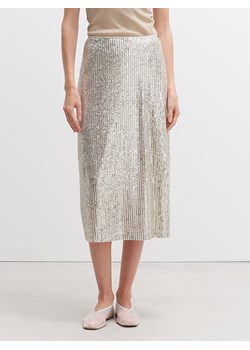 OPUS Spódnica w kolorze srebrnym ze sklepu Limango Polska w kategorii Spódnice - zdjęcie 188408031