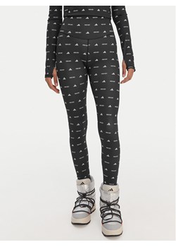 adidas Bluzka Moon Boot JM6507 Czarny Slim Fit ze sklepu MODIVO w kategorii Bluzki damskie - zdjęcie 188408163