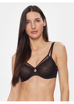 Triumph Biustonosz z fiszbiną Triumph Signature Sheer W01 EX 10215906 Czarny ze sklepu MODIVO w kategorii Biustonosze - zdjęcie 188408170