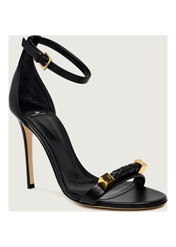 Elisabetta Franchi Skórzane sandały na szpilce ze sklepu Gomez Fashion Store w kategorii Sandały damskie - zdjęcie 188409893