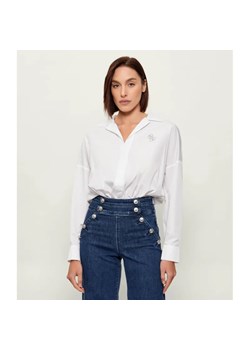 GUESS Body CARMELA | Regular Fit | z dodatkiem jedwabiu ze sklepu Gomez Fashion Store w kategorii Bluzki damskie - zdjęcie 188409952