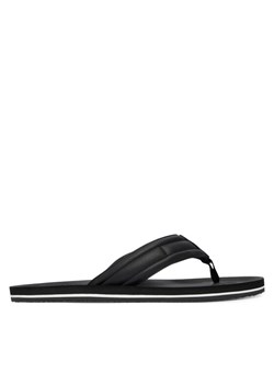 Japonki Tommy Hilfiger Hilfiger Padded Beach Sandal FM0FM05801 Czarny ze sklepu eobuwie.pl w kategorii Klapki męskie - zdjęcie 188409991