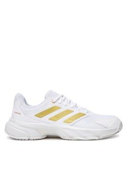 adidas Buty do tenisa Courtjam Control 3 KI0796 Biały ze sklepu MODIVO w kategorii Buty sportowe damskie - zdjęcie 188410413