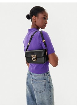 PINKO Torebka Love Box Baguette Al 25-26 PLTT 105083 A26L Czarny ze sklepu MODIVO w kategorii Listonoszki - zdjęcie 188410414