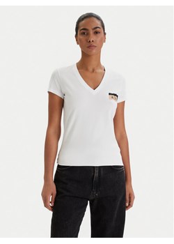 Armani Exchange T-Shirt XW001803 AF16294 U0002 Biały Regular Fit ze sklepu MODIVO w kategorii Bluzki damskie - zdjęcie 188410432