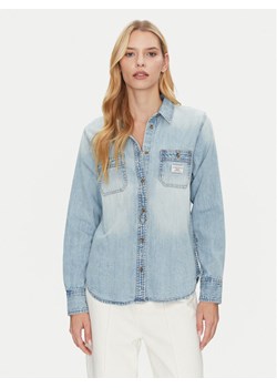 Guess Jeans Koszula jeansowa W5RH37 D5M83 Niebieski Regular Fit ze sklepu MODIVO w kategorii Koszule damskie - zdjęcie 188410471