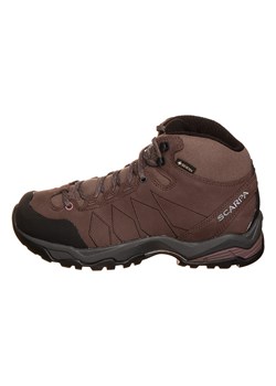 SCARPA Skórzane botki trekkingowe "Moraine Plus" w kolorze jasnobrązowym ze sklepu Limango Polska w kategorii Buty trekkingowe damskie - zdjęcie 188411152