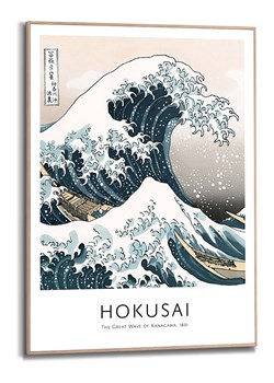 Orangewallz Druk artystyczny "Masters Hokusai" w ramce ze sklepu Limango Polska w kategorii Obrazy - zdjęcie 188411184