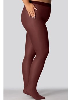 Gładkie rajstopy damskie w kolorze wina Queen Size Elizabeth 70 DEN, Kolor wino, Rozmiar 5, Mona ze sklepu Intymna w kategorii Rajstopy - zdjęcie 188411580