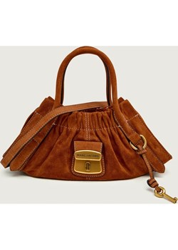 Marc Jacobs Kuferek THE SUEDE CRISTINA SMALL SATCHEL | zamsz ze sklepu Gomez Fashion Store w kategorii Kuferki - zdjęcie 188411920