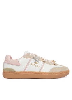 REPLAY Sneakersy GWSD8 .000.C0016L Biały ze sklepu MODIVO w kategorii Buty sportowe damskie - zdjęcie 188412203