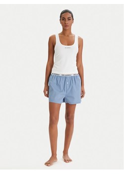 KARL LAGERFELD Piżama B1W45008 Biały Regular Fit ze sklepu MODIVO w kategorii Piżamy damskie - zdjęcie 188412242