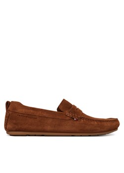 Tommy Hilfiger Mokasyny Core Hilfiegr Suede Driver FM0FM05789 Écru ze sklepu MODIVO w kategorii Mokasyny męskie - zdjęcie 188412253
