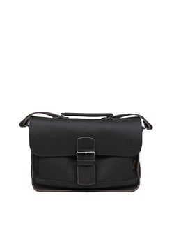 brązowa torba skórzana listonoszka na ramie i do ręki  Oly ze sklepu Słoń Torbalski w kategorii Listonoszki - zdjęcie 188412942