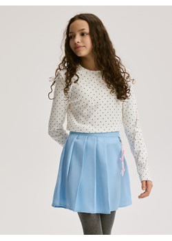 Reserved - Plisowana spódnica z zawieszką - jasnoniebieski ze sklepu Reserved w kategorii Spódnice dziewczęce - zdjęcie 188413673