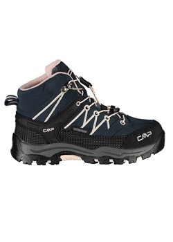 CMP Skórzane botki trekkingowe "Rigel" w kolorze granatowym ze sklepu Limango Polska w kategorii Buty trekkingowe dziecięce - zdjęcie 188414413
