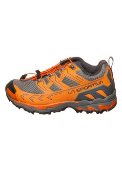 LA SPORTIVA Buty turystyczne "Ultra Raptor II GTX" w kolorze pomarańczowo-szarym ze sklepu Limango Polska w kategorii Buty trekkingowe dziecięce - zdjęcie 188415641