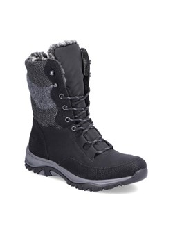 Śniegowce Rieker M9643-01 Czarny ze sklepu eobuwie.pl w kategorii Śniegowce damskie - zdjęcie 188416764