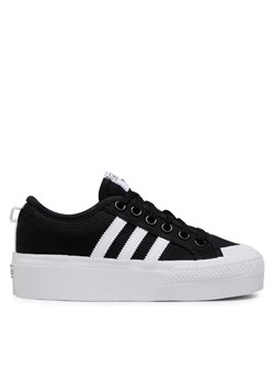 Sneakersy adidas Nizza Platform W FV5321 Czarny ze sklepu eobuwie.pl w kategorii Trampki damskie - zdjęcie 188416792