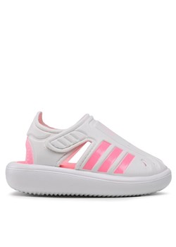 Buty do sportów wodnych adidas Closed-Toe Summer Water Sandals H06321 Biały ze sklepu eobuwie.pl w kategorii Sandały dziecięce - zdjęcie 188416843