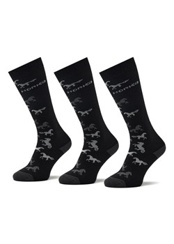 Skarpety długie Horka Riding Socks 145450-0000-0203 Czarny ze sklepu eobuwie.pl w kategorii Skarpetki dziecięce - zdjęcie 188416884