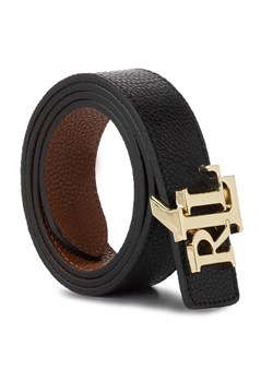 Pasek Damski Lauren Ralph Lauren Rev Lrl 30 Drc Med 412754803001 Czarny ze sklepu eobuwie.pl w kategorii Paski damskie - zdjęcie 188417083