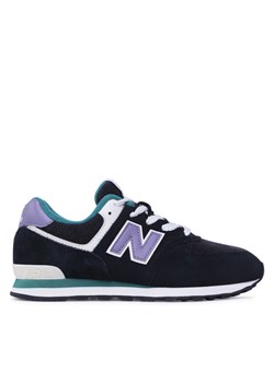 Sneakersy New Balance GC574NV1 Czarny ze sklepu eobuwie.pl w kategorii Buty sportowe dziecięce - zdjęcie 188417084