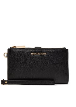 MICHAEL Michael Kors Portfel Jet Set 34F9GAFW4L Czarny ze sklepu MODIVO w kategorii Portfele damskie - zdjęcie 188418682