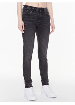 Pepe Jeans Jeansy Regent PL204171 Czarny Skinny Fit ze sklepu MODIVO w kategorii Jeansy damskie - zdjęcie 188418784