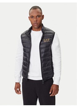 EA7 Emporio Armani Kamizelka 8NPQ01 PN29Z 0208 Czarny Regular Fit ze sklepu MODIVO w kategorii Kamizelki męskie - zdjęcie 188418811