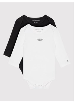 Calvin Klein Jeans Komplet body dziecięcych Stack Logo IN0IN00013 Kolorowy Regular Fit ze sklepu MODIVO w kategorii Body niemowlęce - zdjęcie 188418850