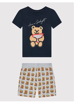 Guess Piżama H1BT07 K8HM0 Kolorowy Regular Fit ze sklepu MODIVO w kategorii Piżamy dziecięce - zdjęcie 188418881