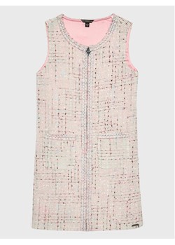 Guess Sukienka elegancka J3RK32 WF6M0 Różowy Regular Fit ze sklepu MODIVO w kategorii Sukienki dziewczęce - zdjęcie 188418882